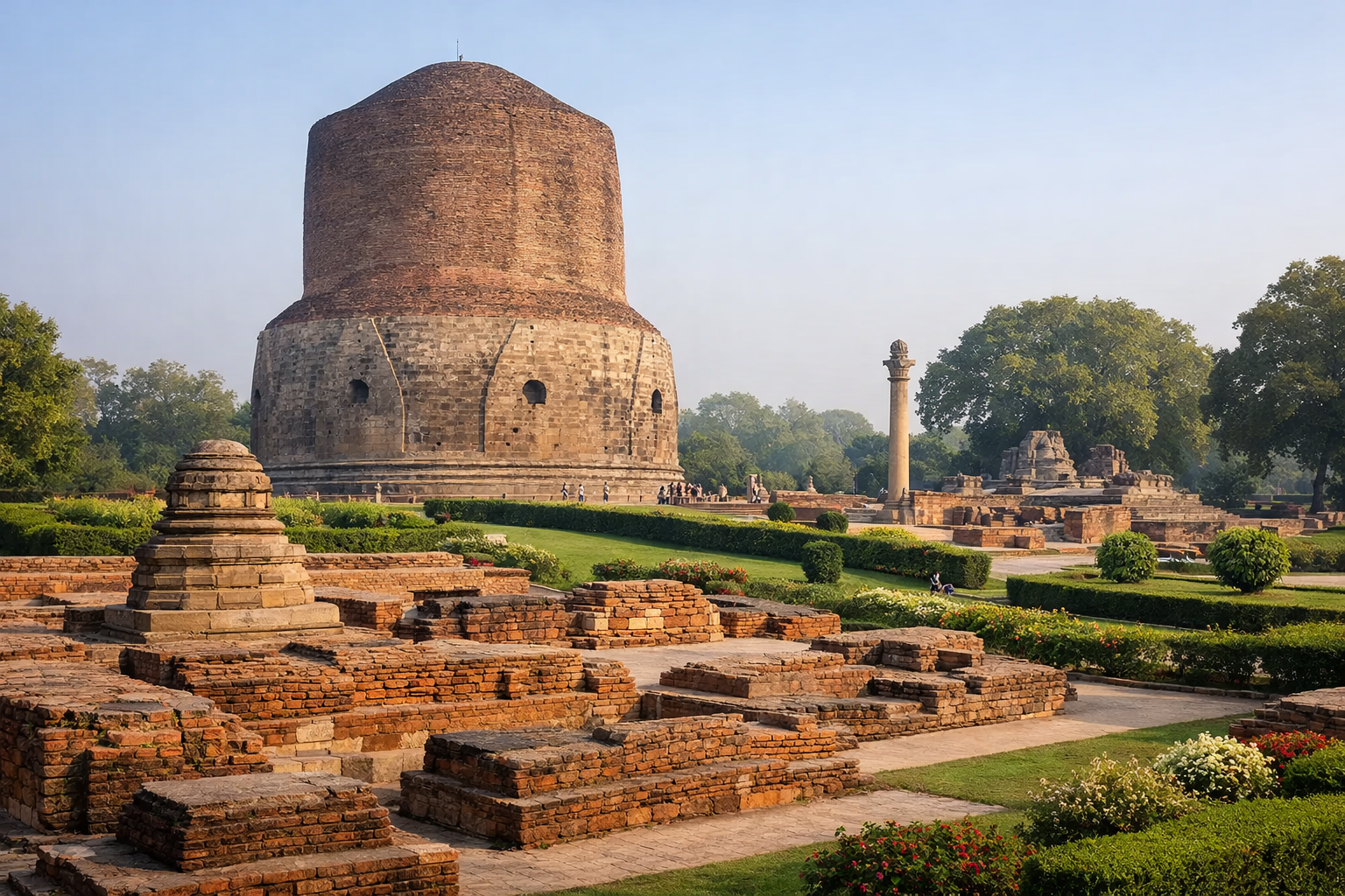 Sarnath Buddhist Ruins